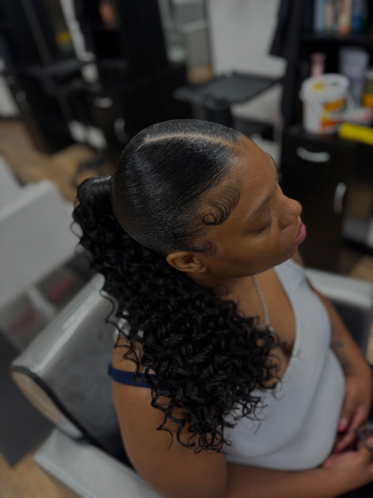 Sleek Ponytail
