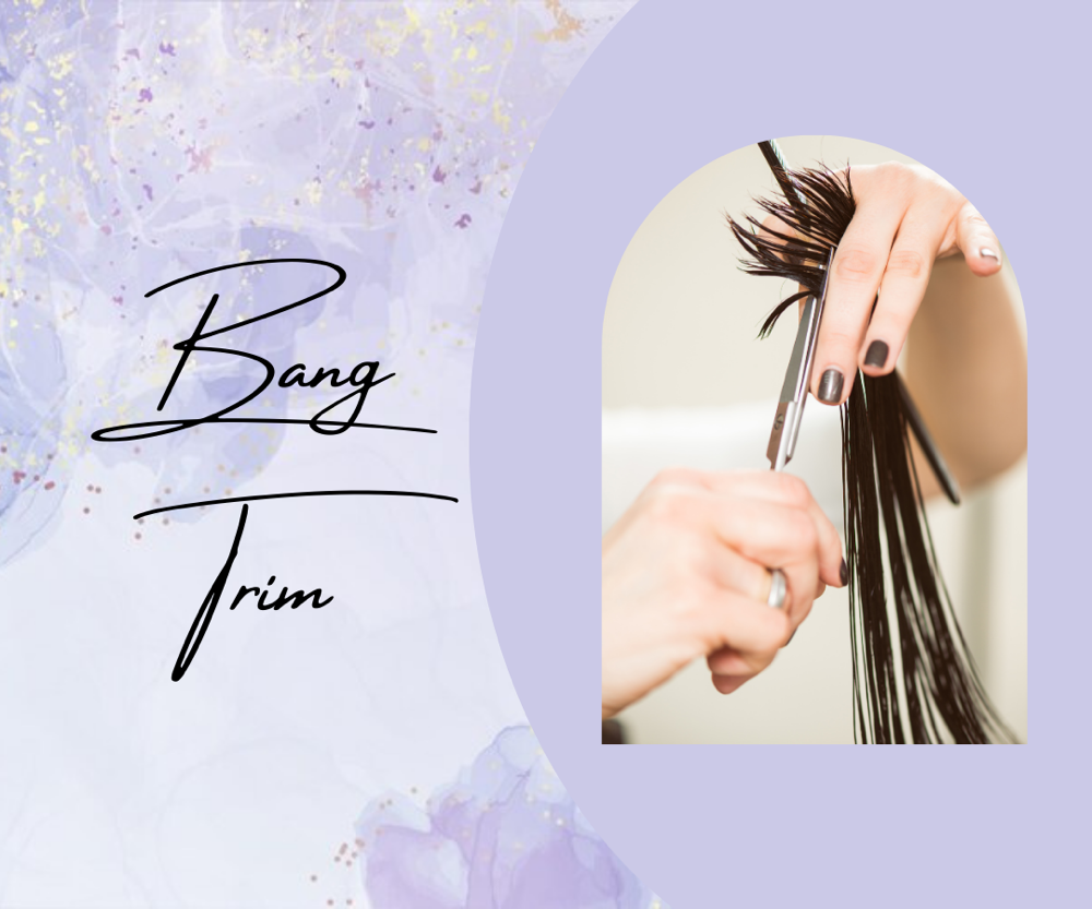 Bang Trim at Hair by Sarah At Salon Stiles in Coventry Township, OH