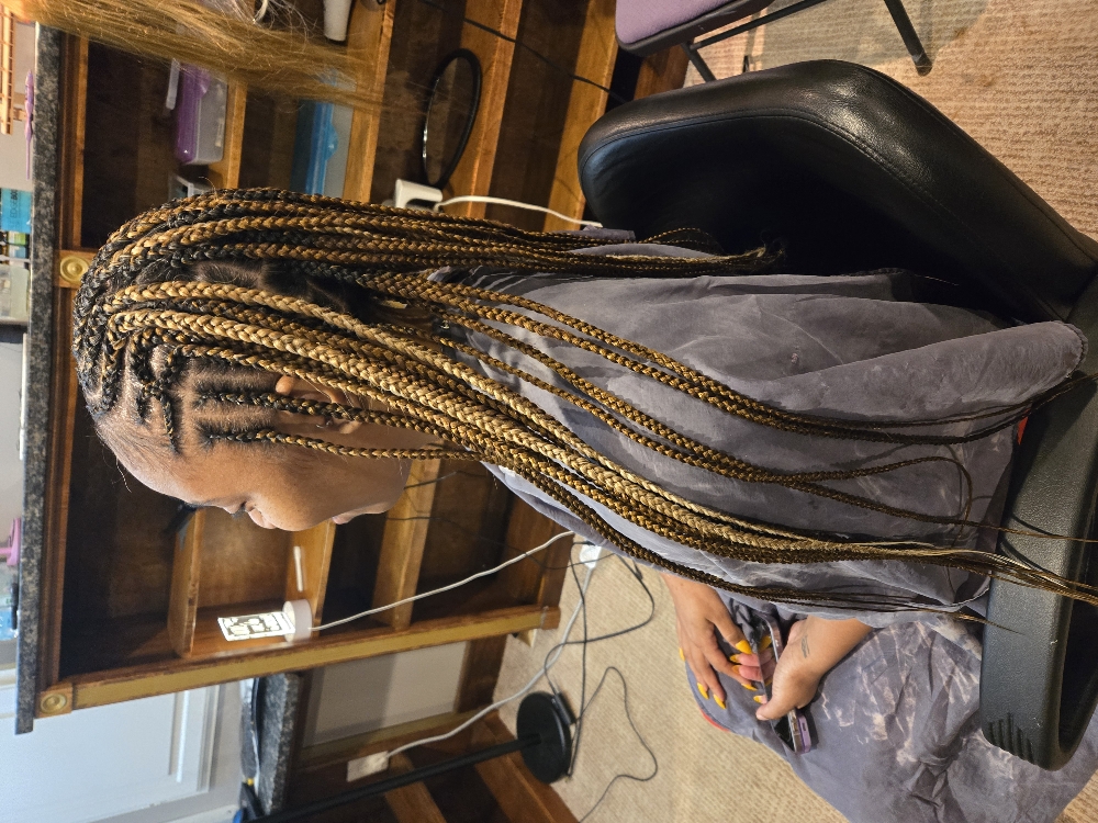 Medium Tribal Braids W/ Med Individ