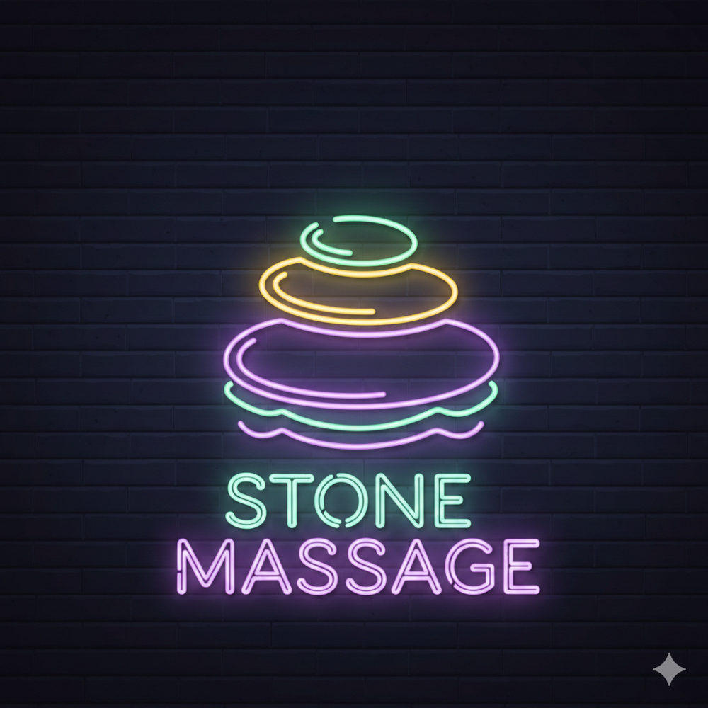 Hot Stone Massage at Brow & Lash in Omaha, NE