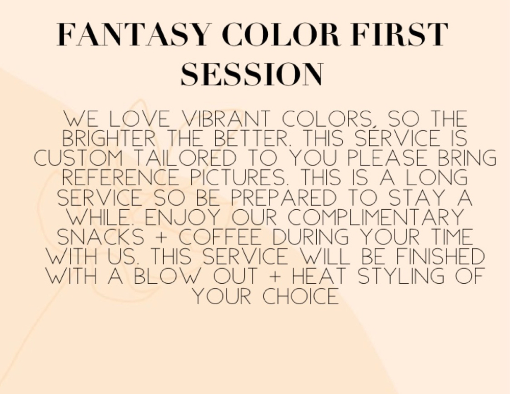 Fantasy Color First Session