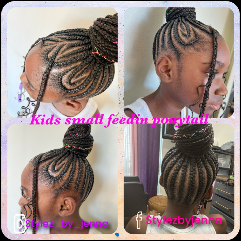 Kids Feedin Ponytail at Stylez by Jenna LLC in Covington, LA