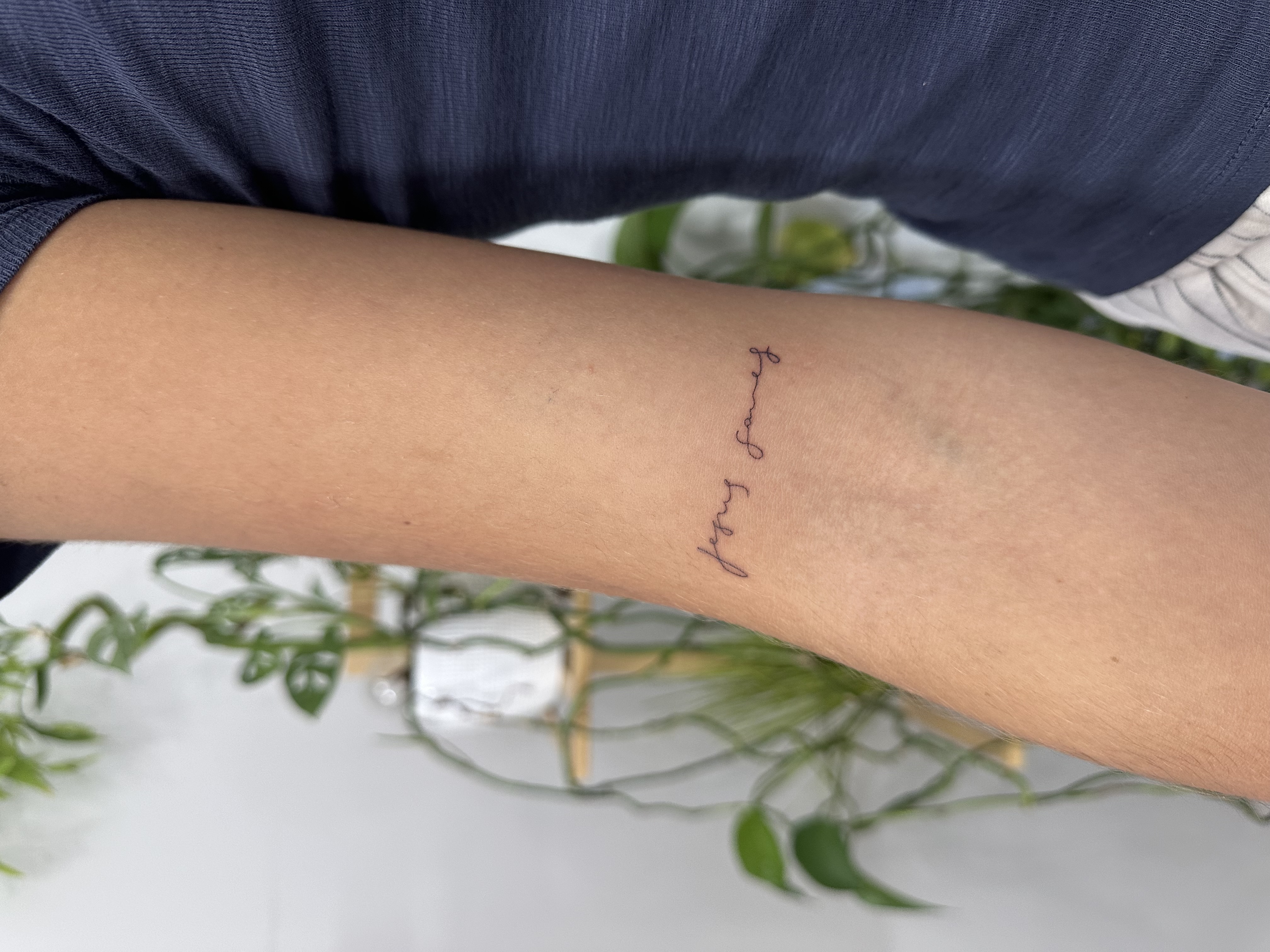 Small Fine Line at KB Artistry Studio in Mesa, AZ