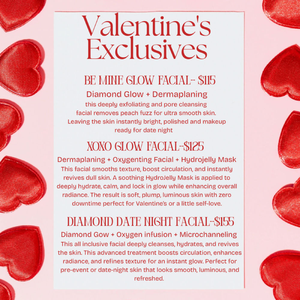 Valentines Facial Exclusives