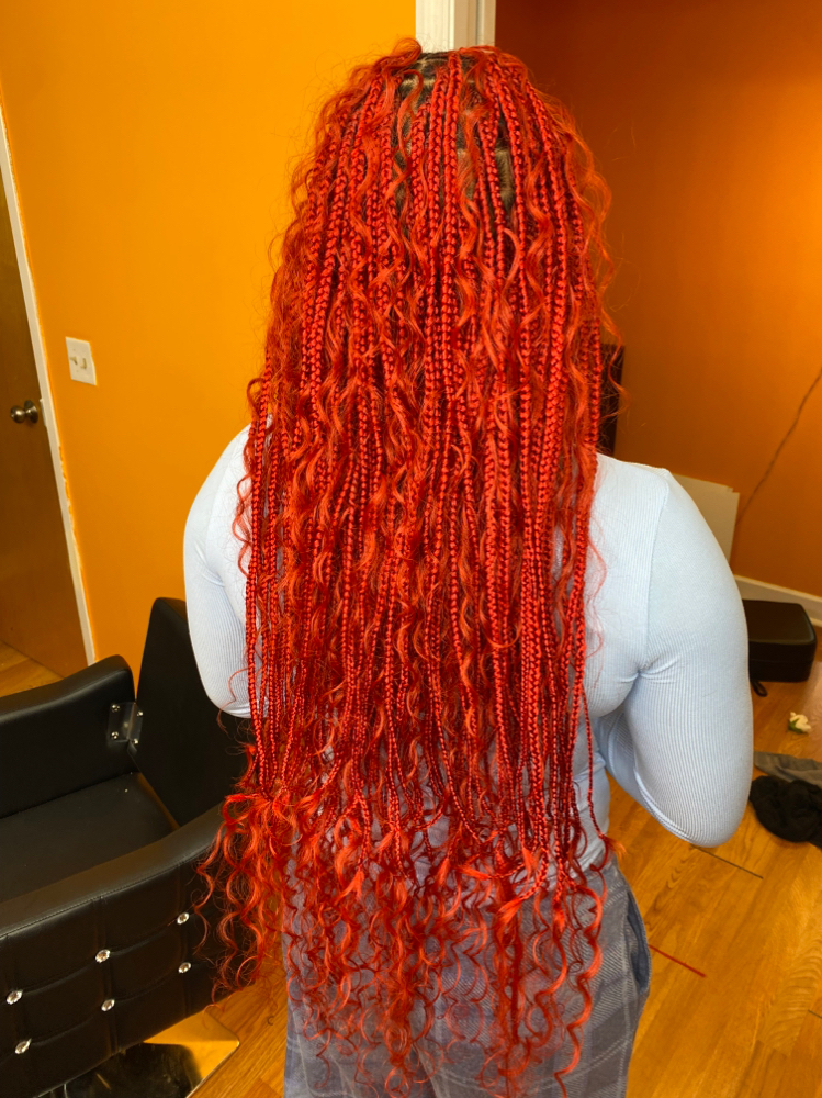 Small Knotless Braids