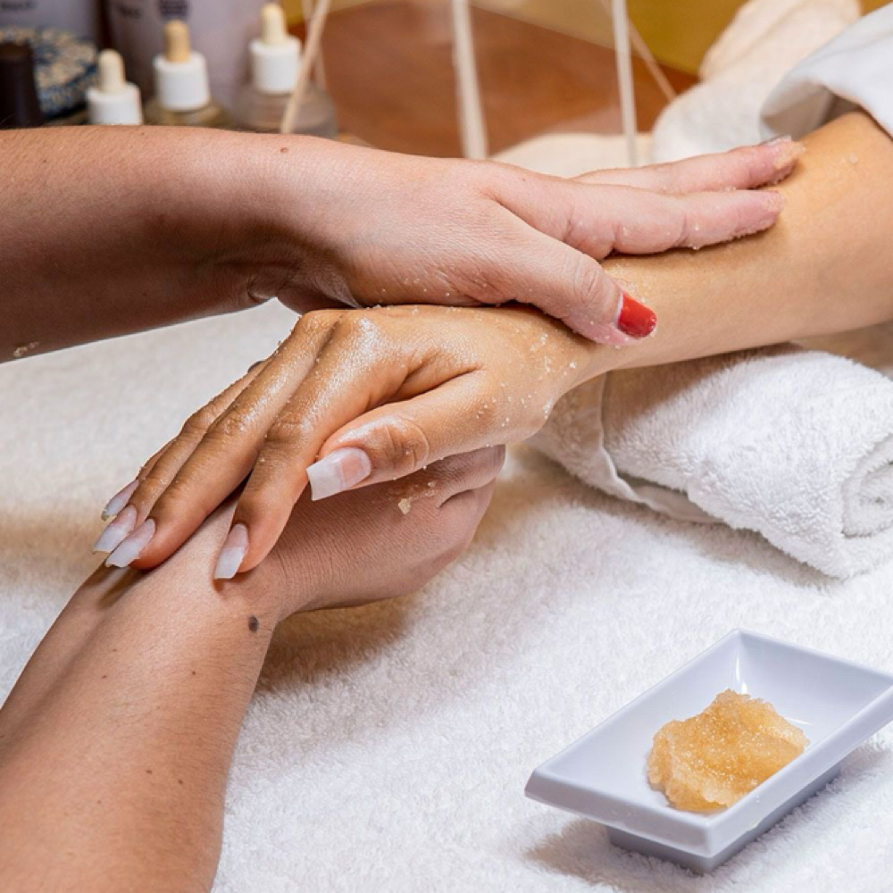 Luxury Spa Manicure at SK GLOW NAILS & SPA in Staten Island, NY