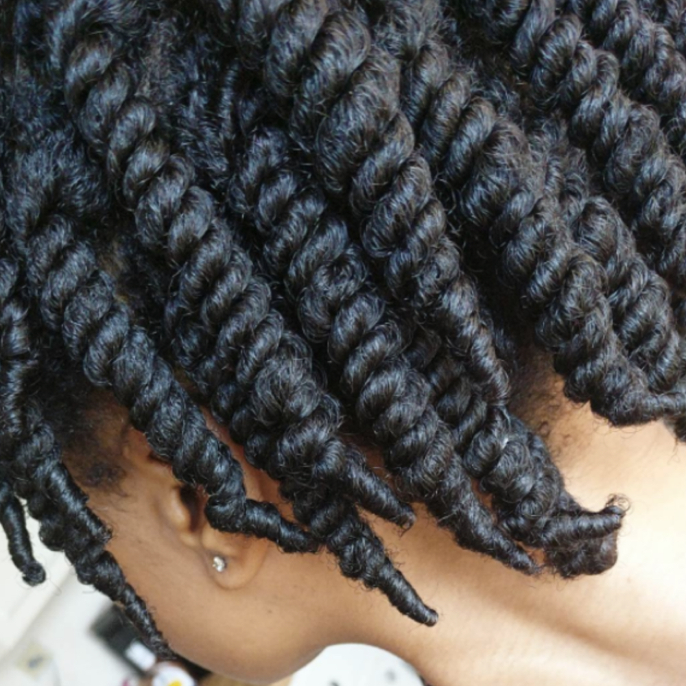Twist/braid Out at Haute Hair Studio in Fairfield, OH