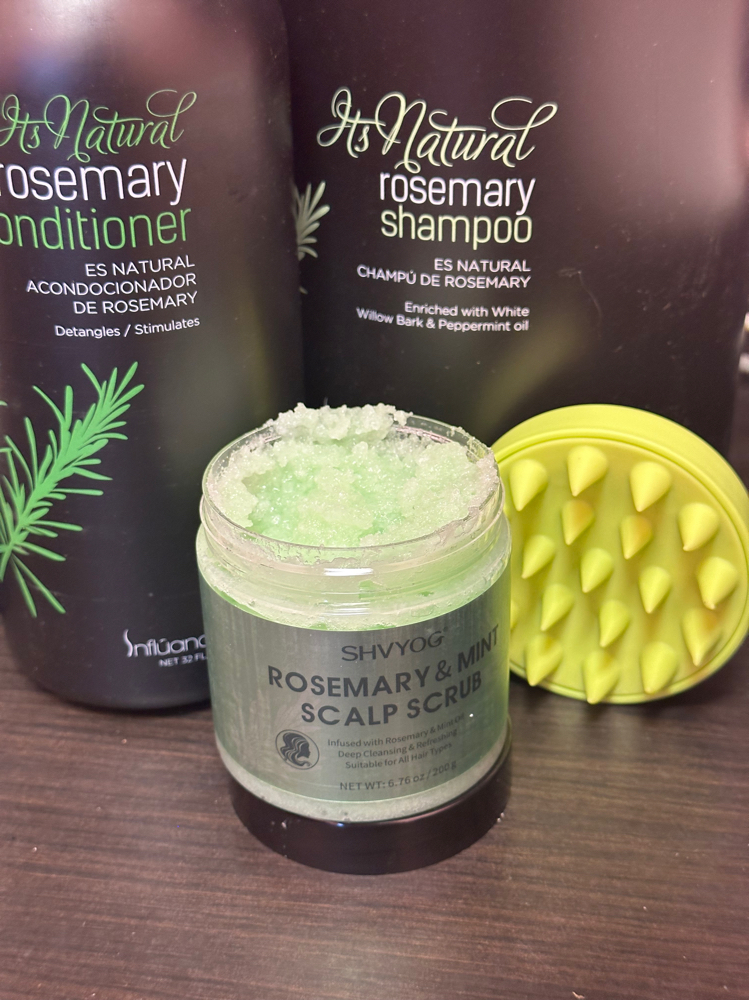 Rosemary Scalp Scrub Treatment