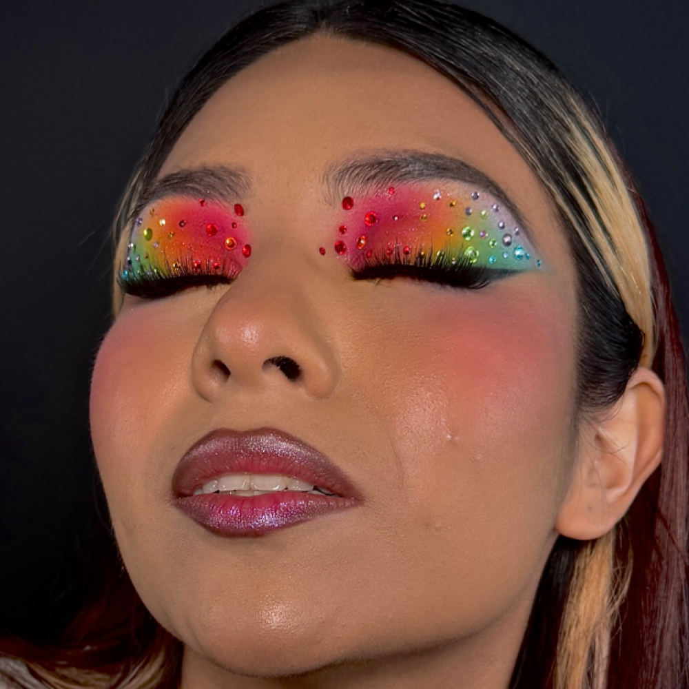 Colorful/creative Glam at Kylesamua in San Antonio, TX