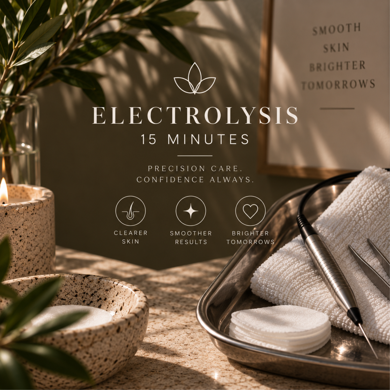 Electrolysis - 15 min at Studio 486 A Beauty Boutique in Newport Beach, CA