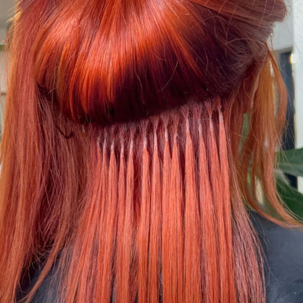 K-Tip Install at Bleach Babe Hair in Riverside, CA