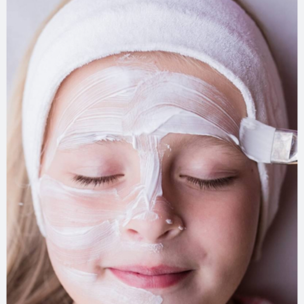 kids facial at progressive image salon in pataskala, OH