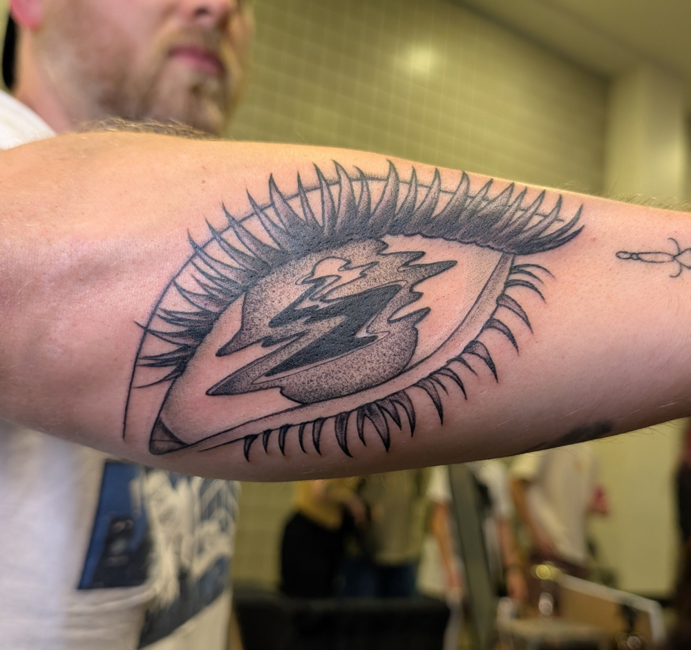 Medium Black And Grey Tattoo at Tattoos by Michaela May at Iktomi Tattoo in Minneapolis, MN