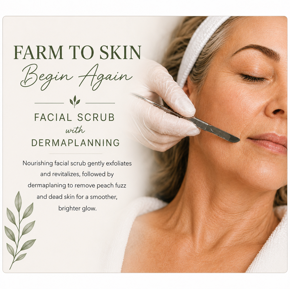 Exfoliating Scrub W/ Dermaplanning at Lilies Boutique Day Spa in Lanesboro, MN