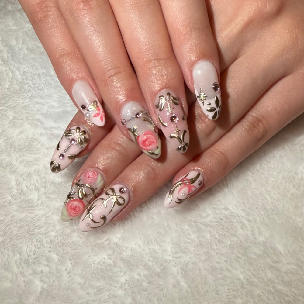 Hard Gel Overlay at Lala + Co. Beauty Parlor in LANSING, MI