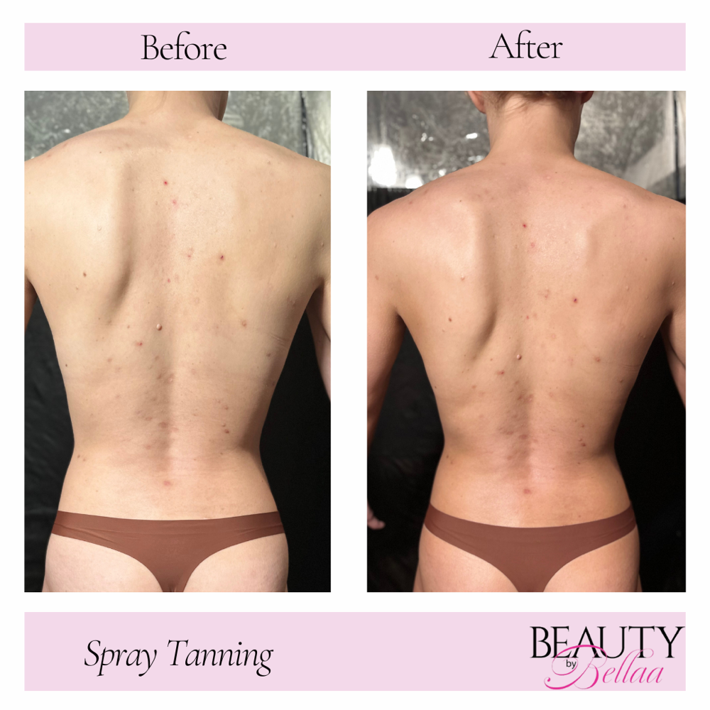 -infused C.B.D Spray Tan