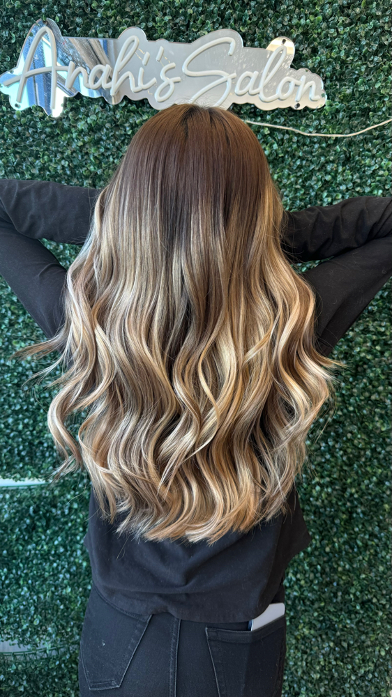 Ombre Hair Coloring