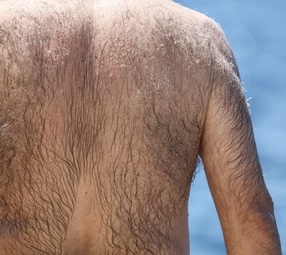 Male Back Wax