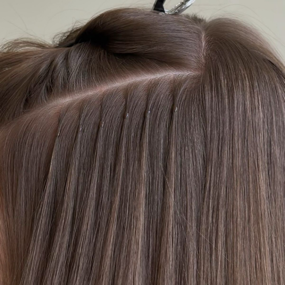 K-tip Hybrid  & Sew In at The Regency Johnson Salon + Luxury Extensions in McKinney, TX