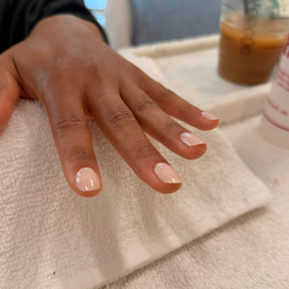 Members Manicure 🎀 at Natural Nail Theory in Atlanta, GA