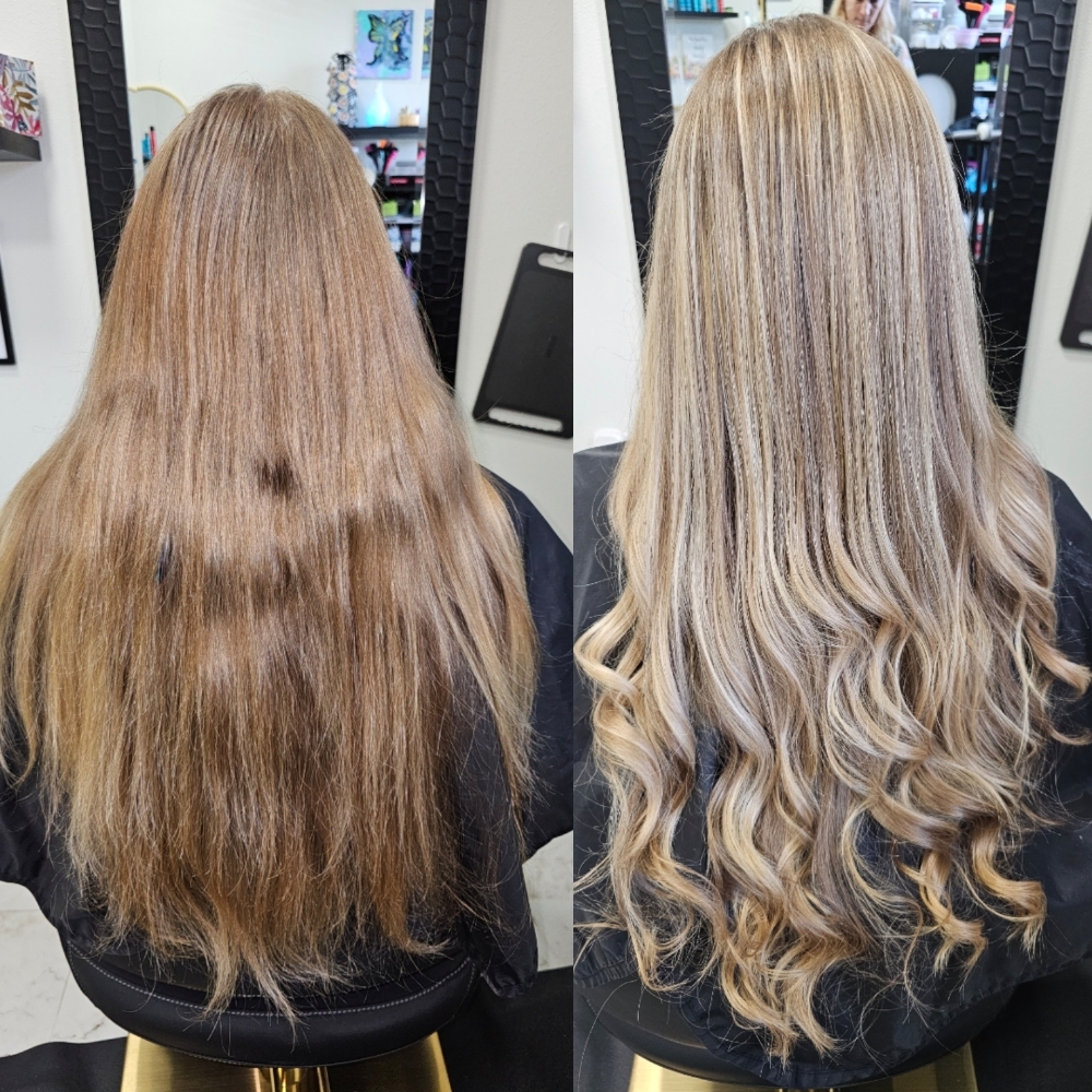 Full Highlights with Toner/gloss at Shear Divination in Wesley Chapel, FL