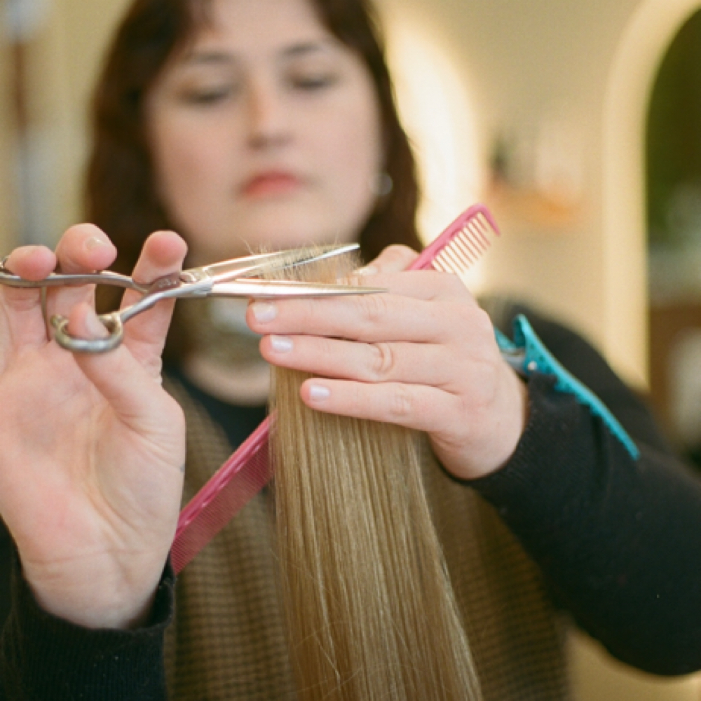 Established Client Root Color: Gwen at Saturn Salon in St. Louis, MO
