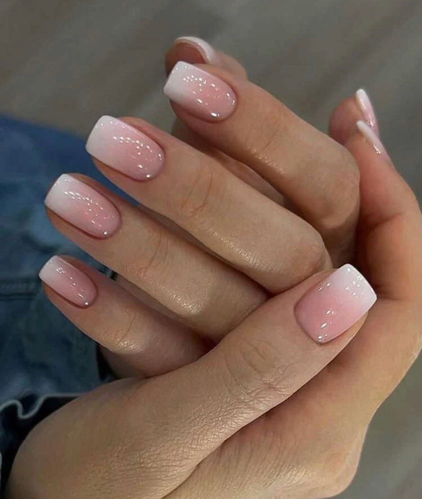 Ombre nail designs at Brilliance Hair salon in Glendale, CA