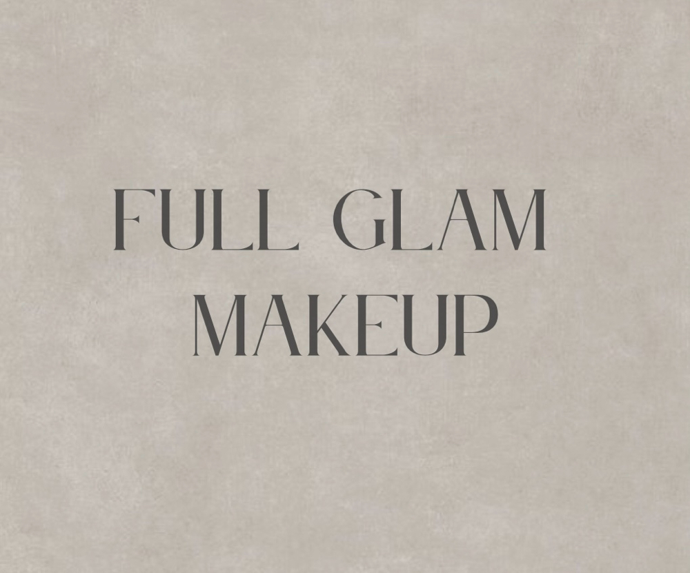 Full Glam Makeup