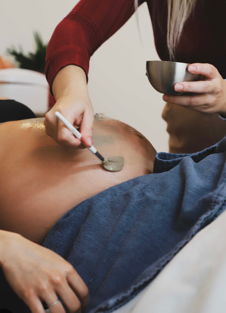 MOMMY TO BE FACIAL (belly Facial) at BEEHIND THE SKIN 🐝 in Ga, GA