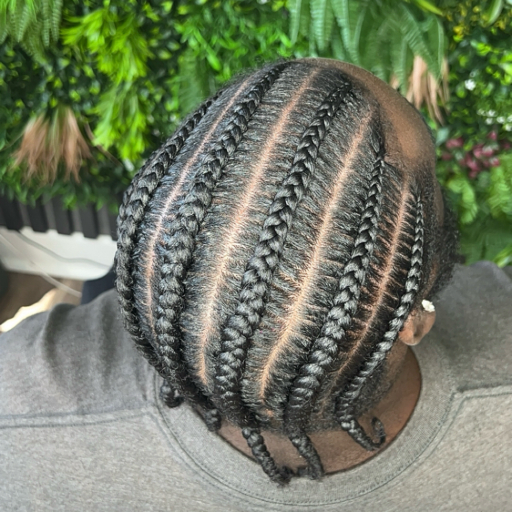 Men’s Stitch Braids at Soulful Strands in Clifton, NJ