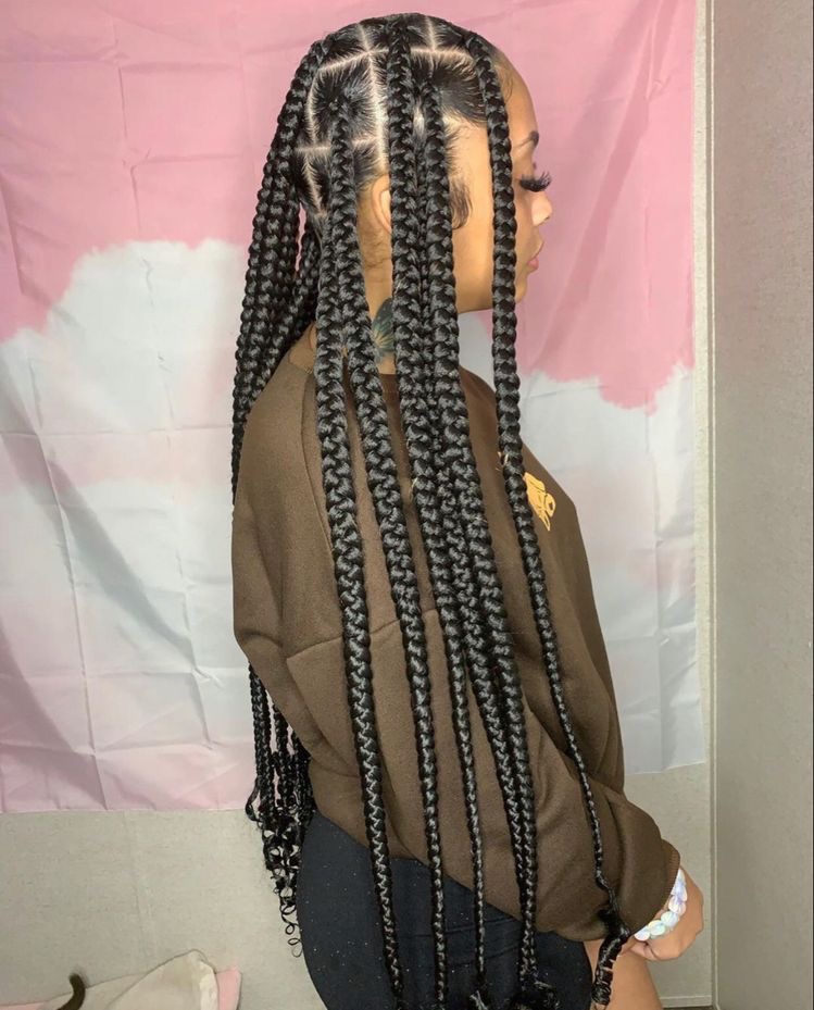 Jumbo Knotless Braids