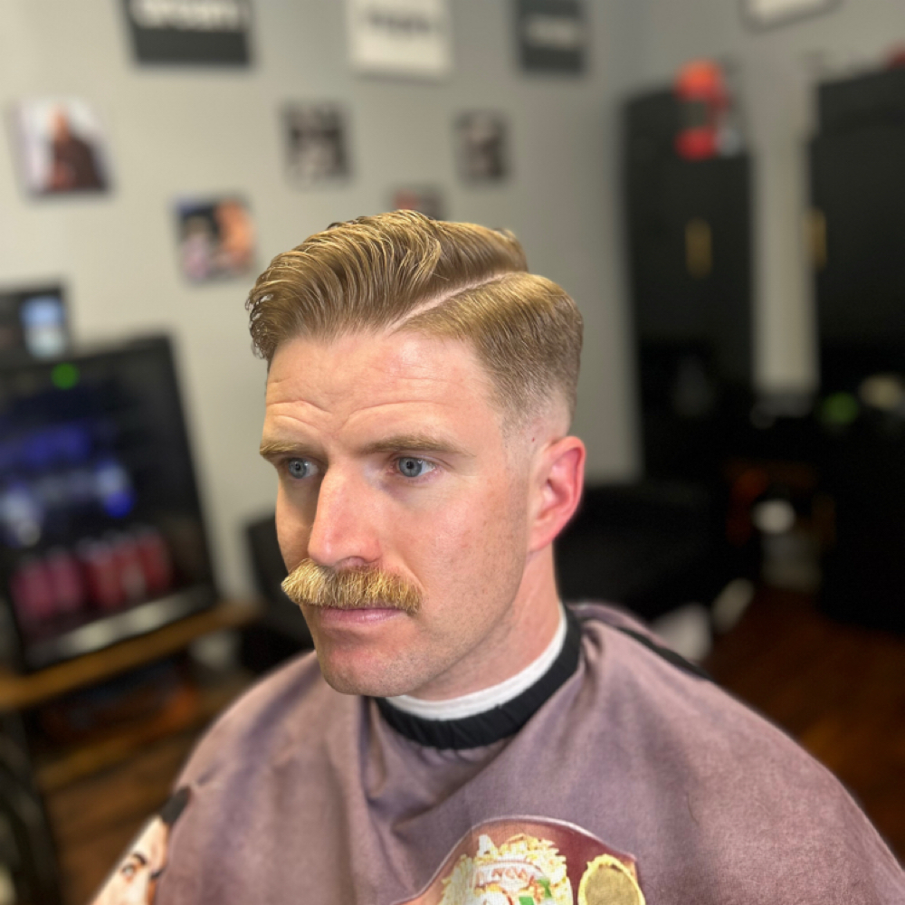 Mens Clipper Cut, Fade at Leroy Brown III in Savannah, GA