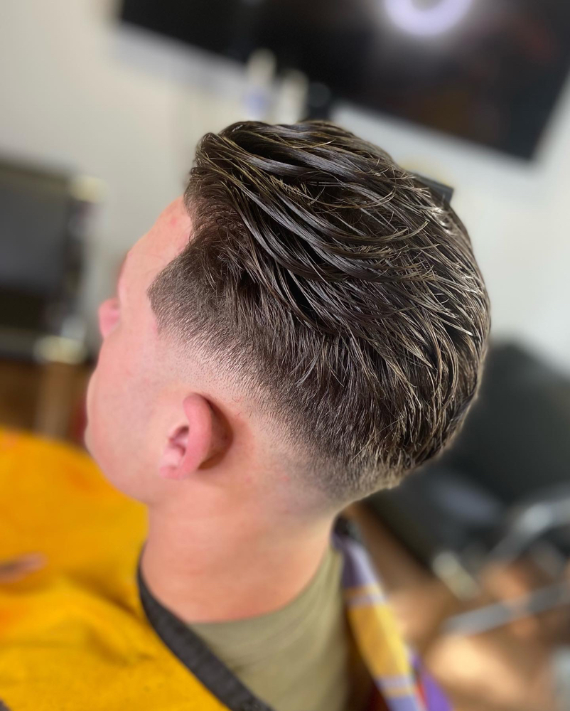 Mens Clipper Cut, Fade