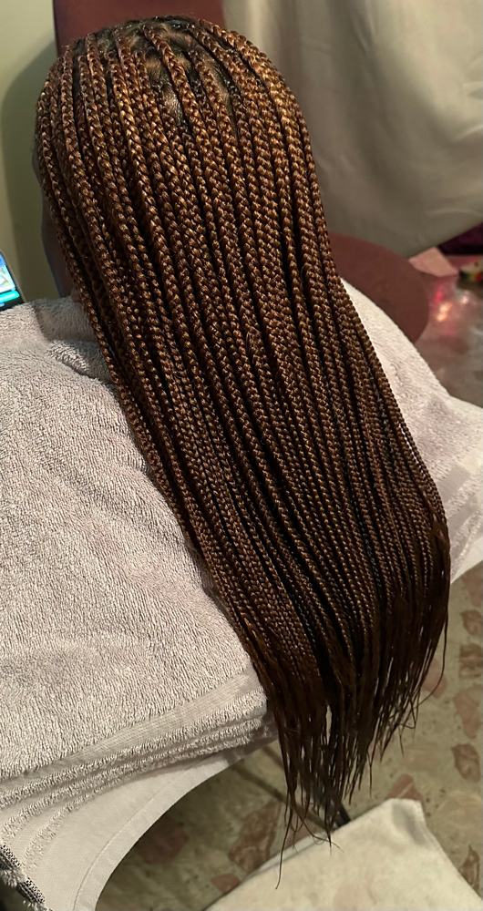 Regular Knotless Box Braids
