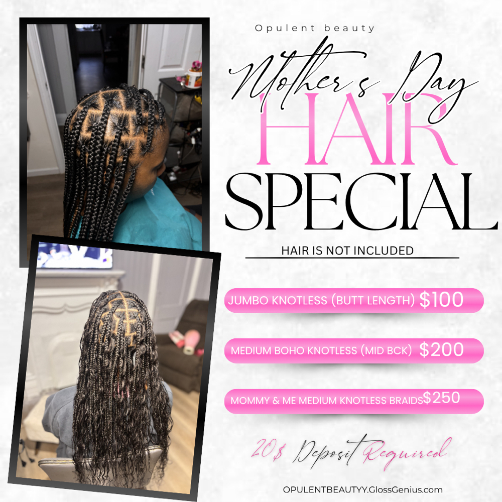 Mothers Day Special (wigs) at Opulent Beauty in Montgomery, AL