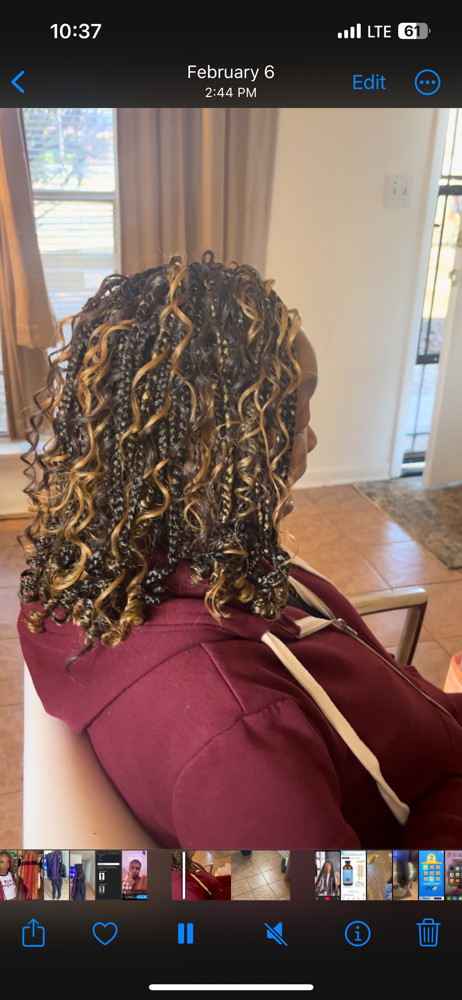 Knotless Boho Bob Short