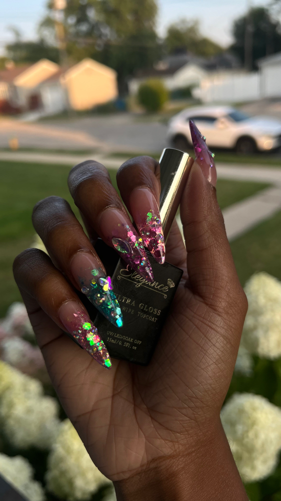 glitter/glitter mixes/ sugaring