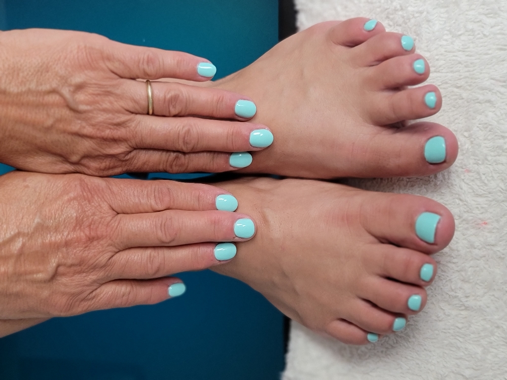 Manicure & Pedicure With Gel Polish