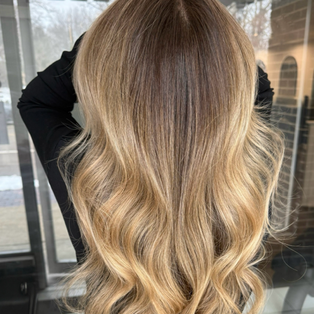 Luxe Custom Blonde at Blush + Ivy Salon in Wheaton, IL