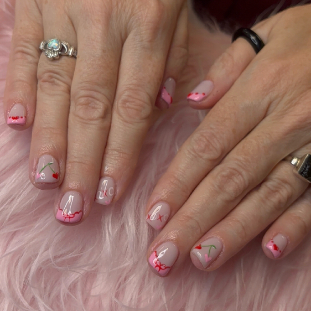 Gel Polish Manicure at Deep Breath Salon & Holistic Center in Western Cranston, RI