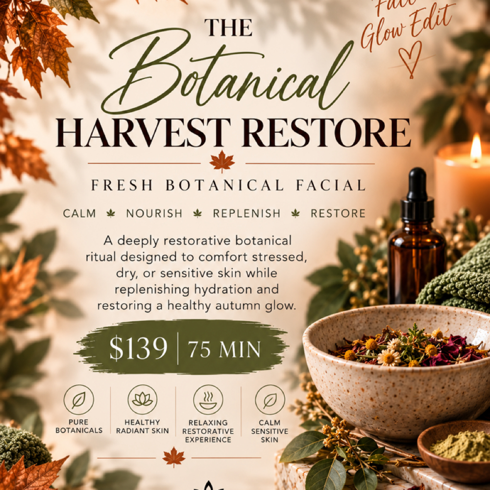 Fall Botanical Glow Edit HARVEST at Bottumzup Health and Wellness,LLC in Davenport, FL