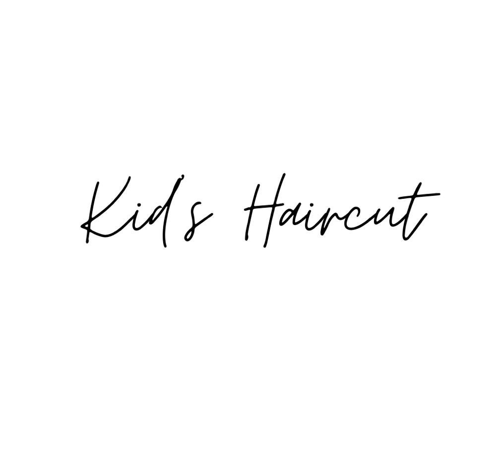 Kid’s Haircut