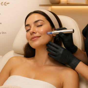 Microneedling with HA at JRJ Health & Beauty in Beverly Hills, CA
