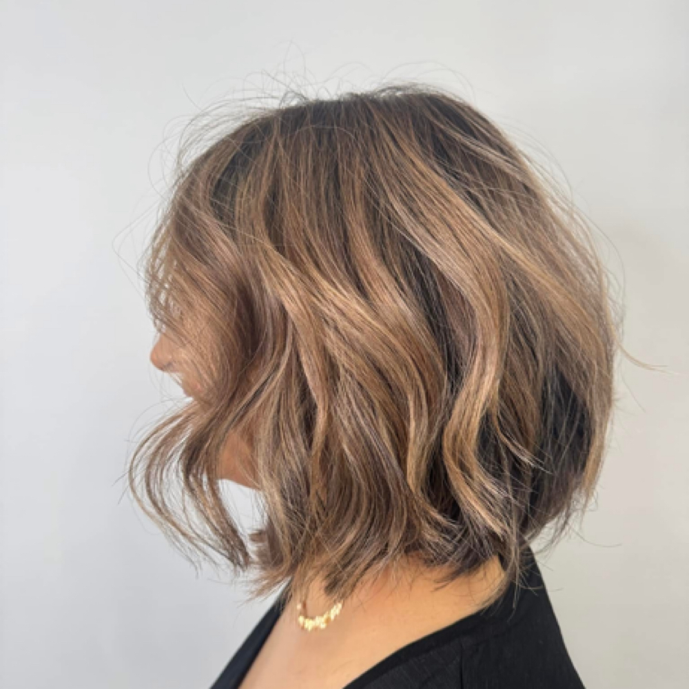 Partial Highlight at Hair & Nails By: ChristinaFisher in Walkerton, IN
