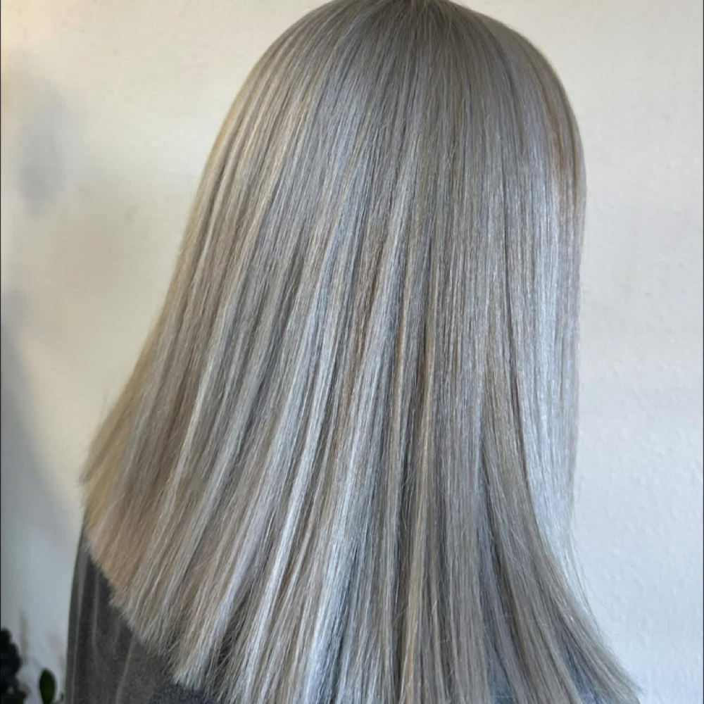 Toner at Cupids Vanity Hair Studio in San Marcos, TX