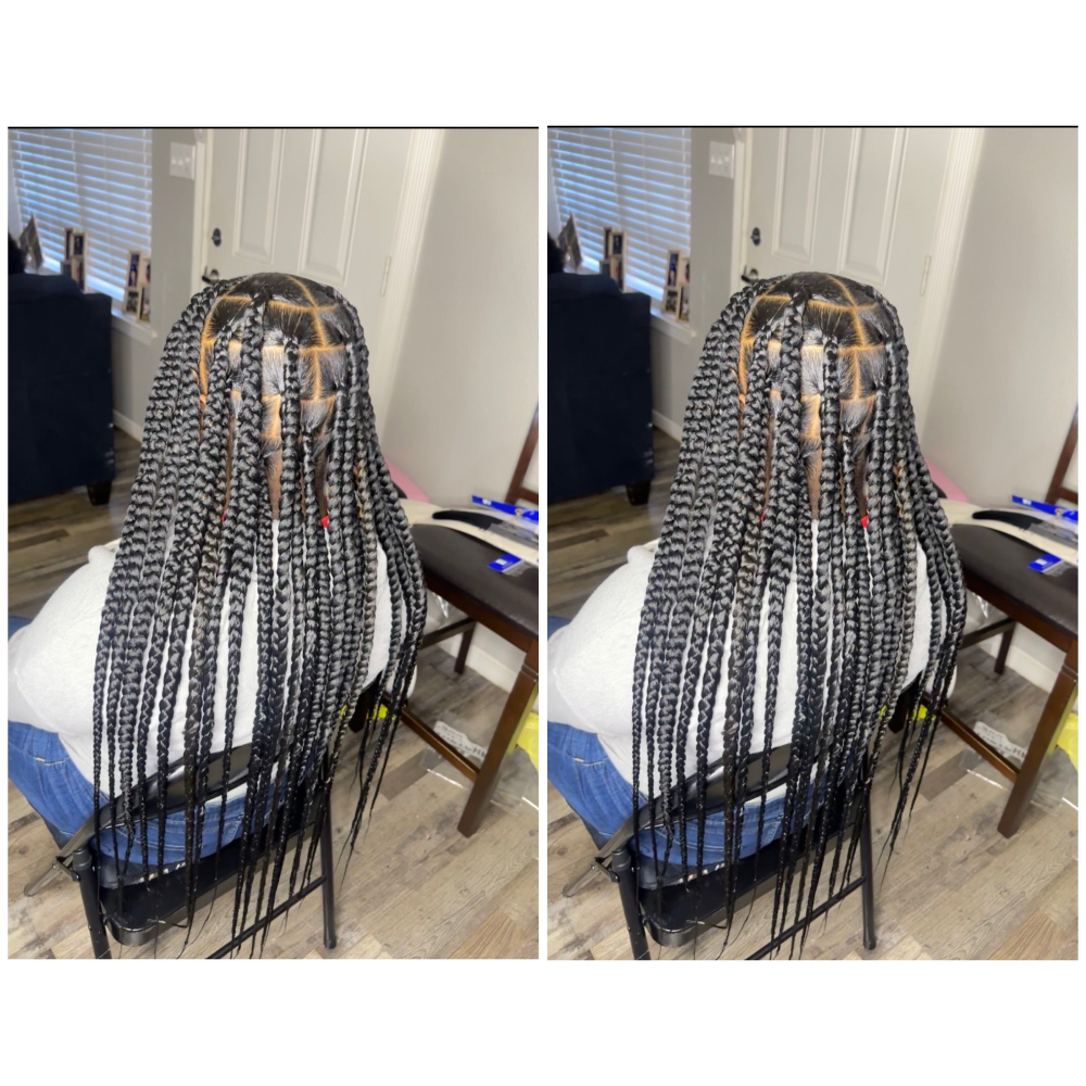 Large Knotless