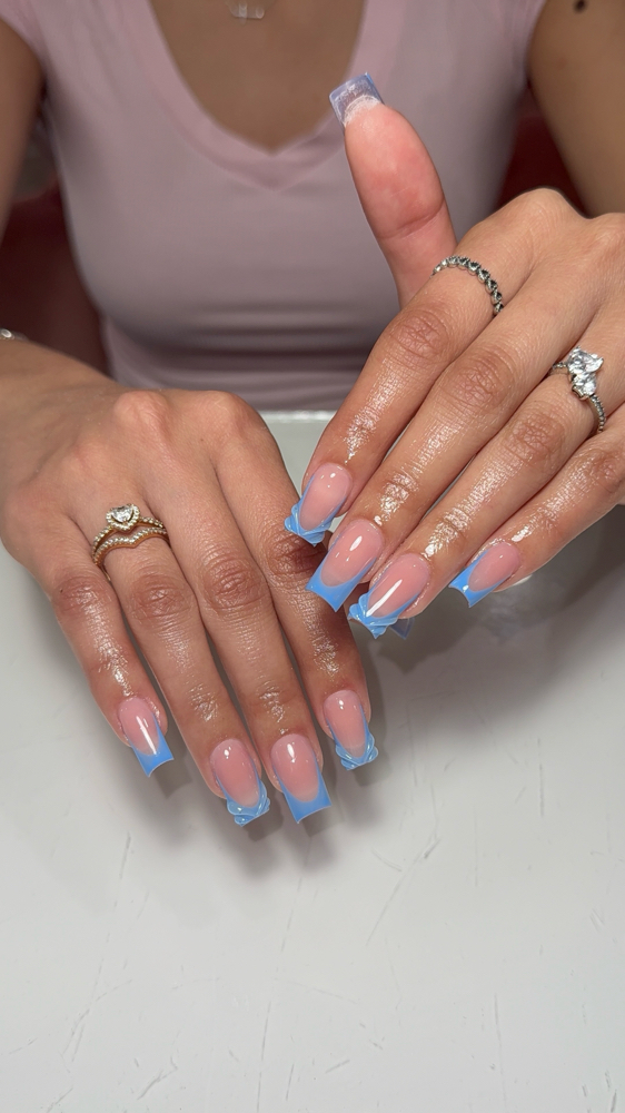 acrylic full set size 3-4