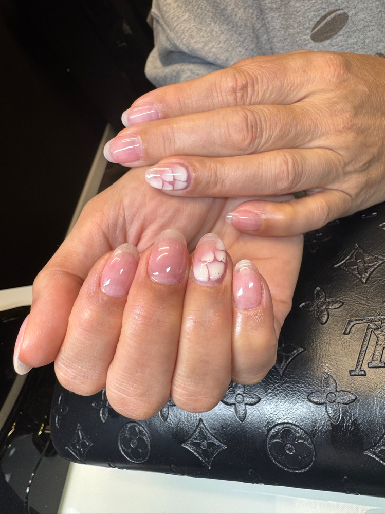 Structured Gel Overlay Manicure