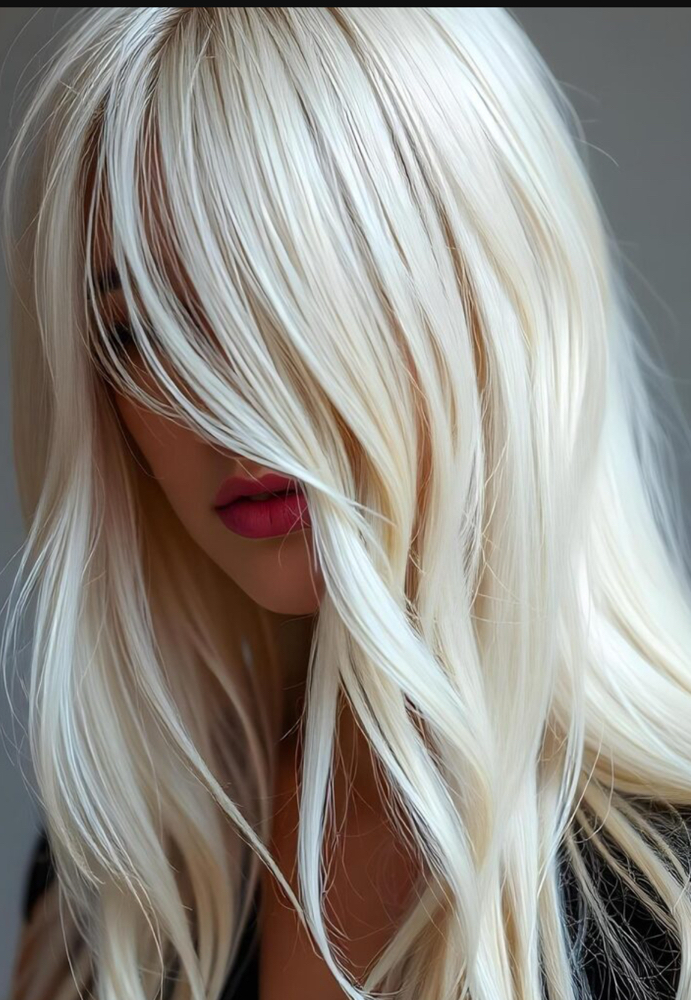 All Over Blonding Service at The Faded Mane-Maria in Chester, VA