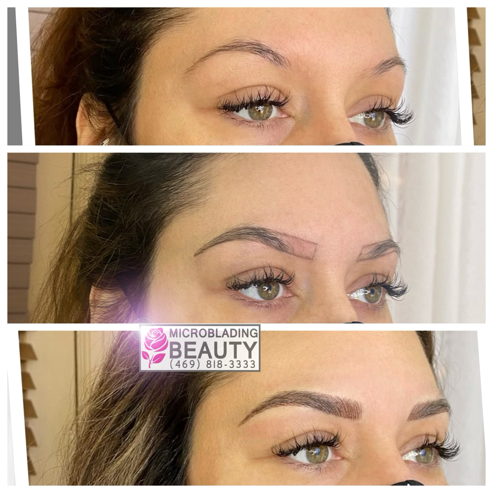 Microblading 6 Week Follow Up at Microblading Beauty in McKinney, TX
